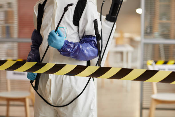 Professional Biohazard technician working in Westlake, TX